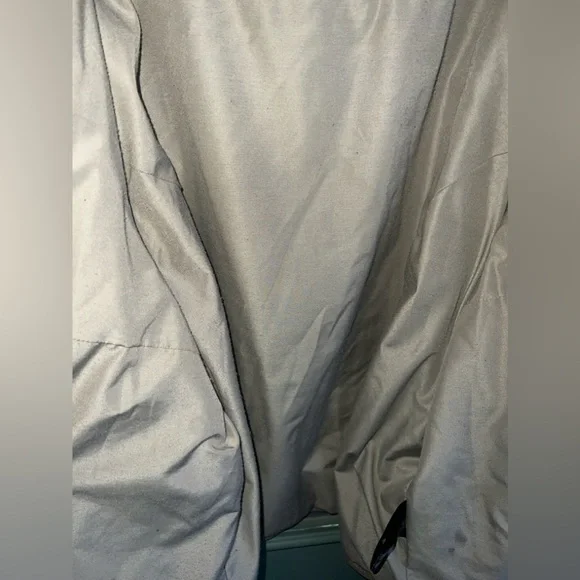 Bernardo Leather Jacket Gold Metallic Shimmer, Moto, Vintage, Retro Women’s M/L - Picture 10 of 13